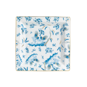 Ginori Oro Di Doccia Turchese Large Squared Vide Poche - 9.5"